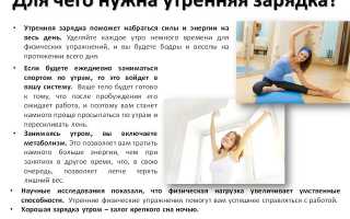 Зарядка по Бубновскому для здоровья и энергии