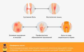 Лечение ушных болезней камфорным маслом в домашних условиях