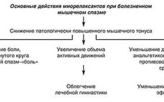 Миорелаксанты при грыже поясничного отдела позвоночника: применение и рекомендации