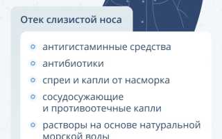 Как избавиться от отека слизистой носа разумно и без вреда организму: полезные советы