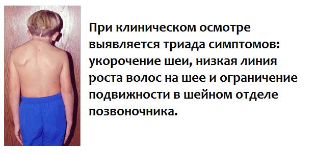 Симптоматика патологии