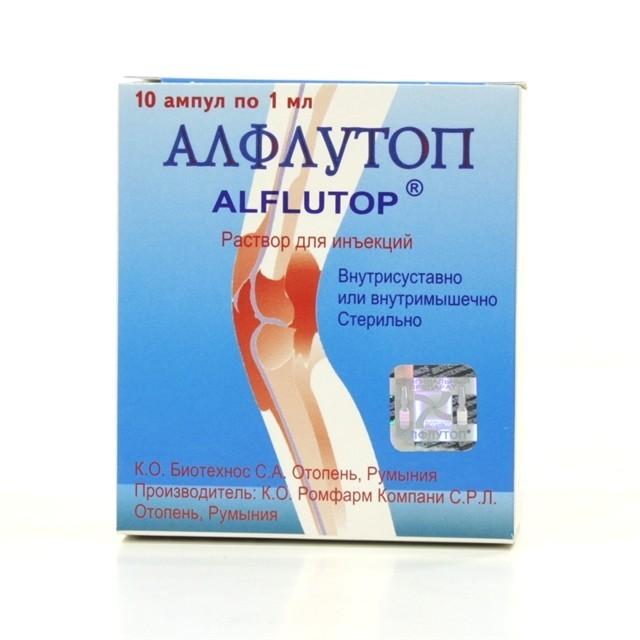 Раствор для инъекций Алфлутоп