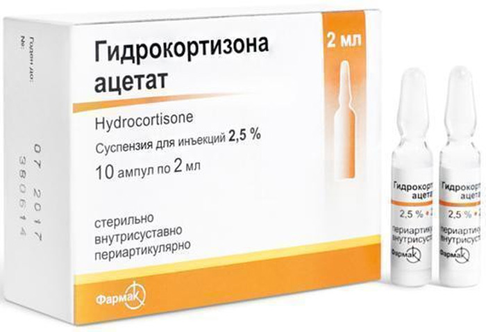 Суспензия для инъекций Гидрокортизон