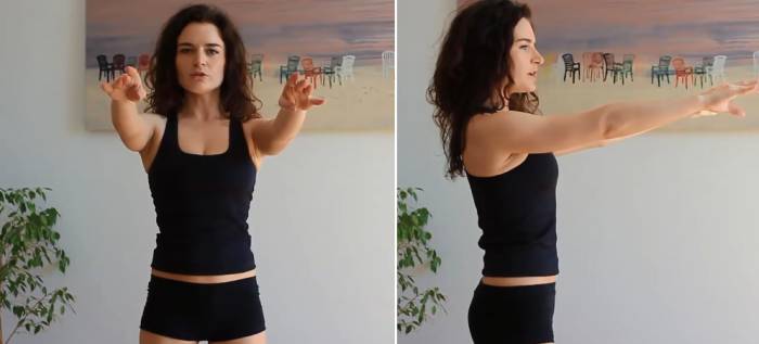 Упражнение для плечевого пояса