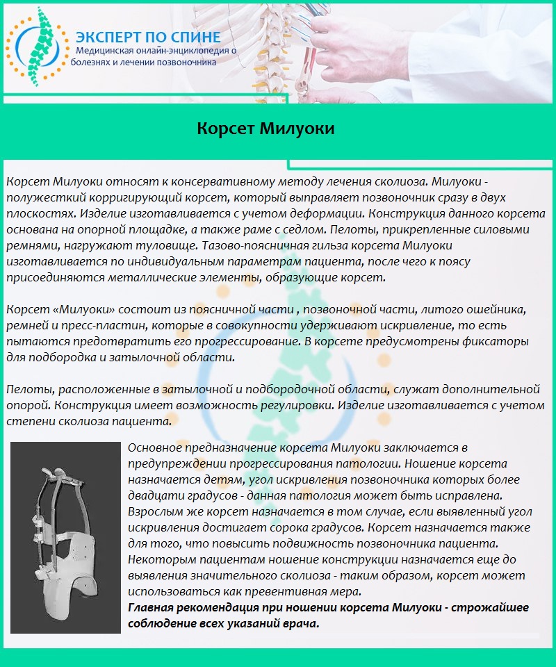 Корсет Милуоки