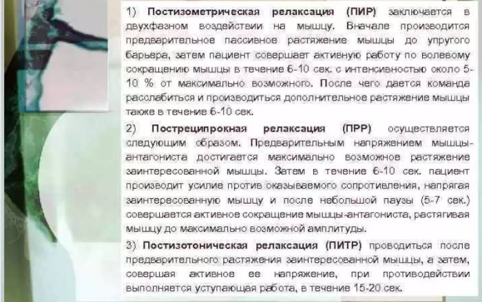 Мышечно-релаксирующие комбинированные (совмещающие мягкотканое и суставное воздействие) мануальные техники