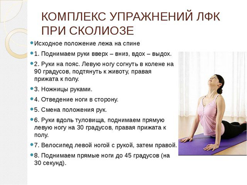 Комплекс упражнений