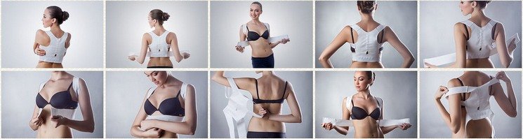Как носить корсет для осанки