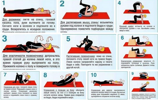 Комплекс упражнений