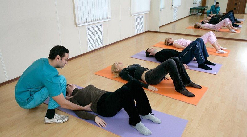 Упражнения при радикулите